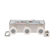 Делитель ТВ «краб» х3+4шт F «BOX» 5-1000 МГц «Silver» Rexant 05-6102