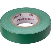 Изолента ПВХ 15мм (рул.20м) 71 680 OIT-B15-20/G зел. ОНЛАЙТ 71680