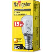 Лампа накаливания 61 203 NI-T26-15-230-E14-CL Navigator 61203