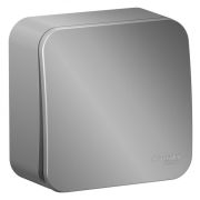 Выключатель 1-кл. ОП Blanca 10А IP20 (сх. 1) 250В с изолир. пластиной алюм. SE BLNVA101013