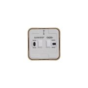 Выключатель 1-кл. ОП Blanca 10А IP20 (сх. 1) 250В с изолир. пластиной ясень SE BLNVA101015