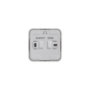 Выключатель 1-кл. ОП Blanca 10А IP20 (сх. 1) 250В с изолир. пластиной бел. SE BLNVA101011