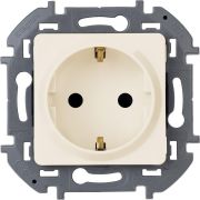 Розетка 1-м СП Inspiria 16А IP20 250В 2P+E немецк. стандарт механизм сл. кость IEK 673721
