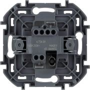 Выключатель 1-кл. Inspiria 10А IP20 250В 10AX механизм алюм. IEK 673602