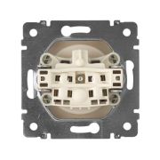 Розетка 1-м СП Valena 16А IP21 без заземл. на винтах механизм сл. кость IEK 774316