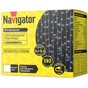 Гирлянда светодиодная 61 858 NGF-C01-192CW-10-1.5х1.2m-230-TR-IP20 Navigator 61858